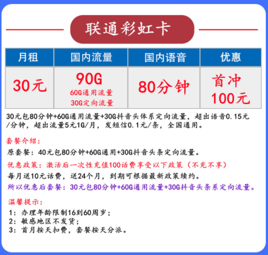 流量卡買什么樣的才好？【聯(lián)通春風卡】29元143G全國通用大流量+200分鐘通話優(yōu)惠手機上網(wǎng)卡